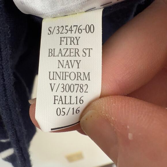 Gap Women Striped Sweater Blazer Size Large Preppy Academia Nautical Coastal - Picture 6 of 6